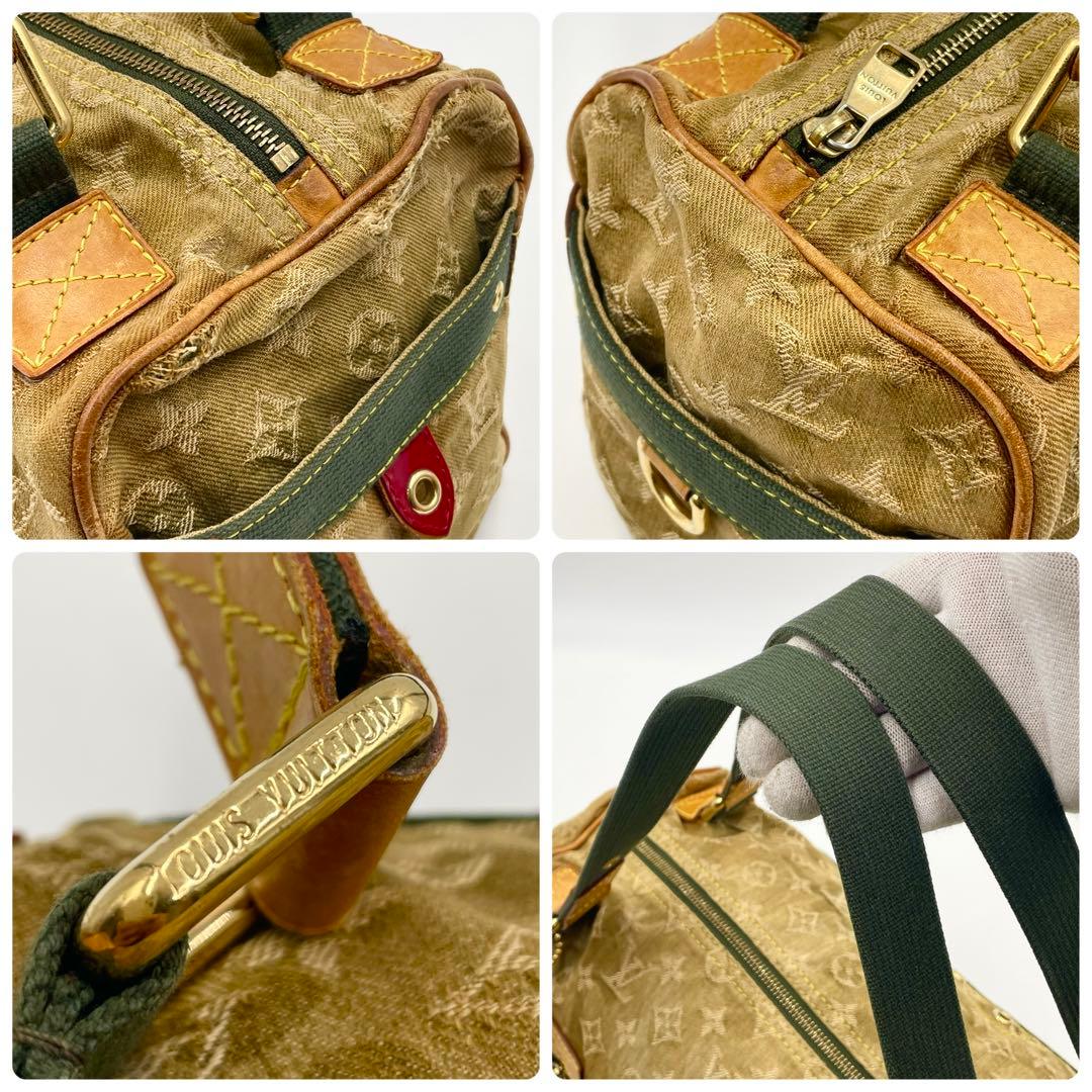 ルイヴィトン×マークジェイコブスコラボ モノグラモフラージュ デニムリス