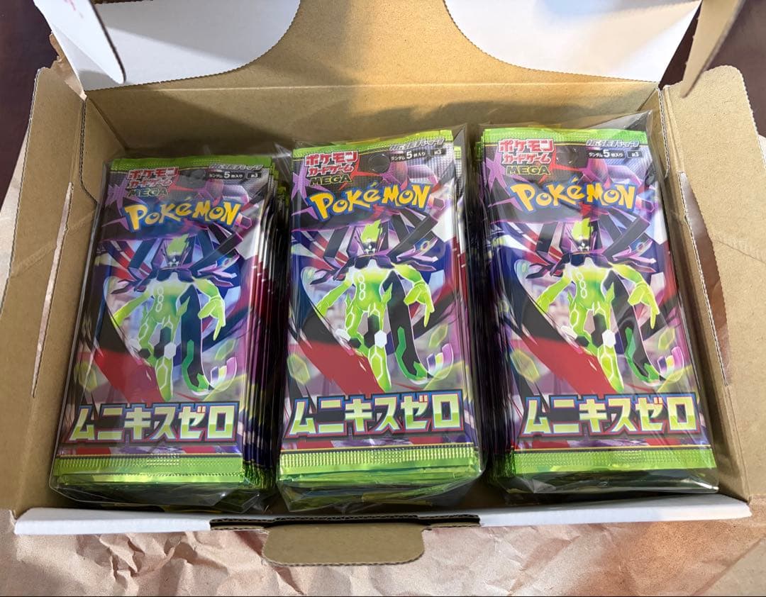 ポケモンカードゲーム　MEGA ムニキスゼロ 75パック　サーチ済み