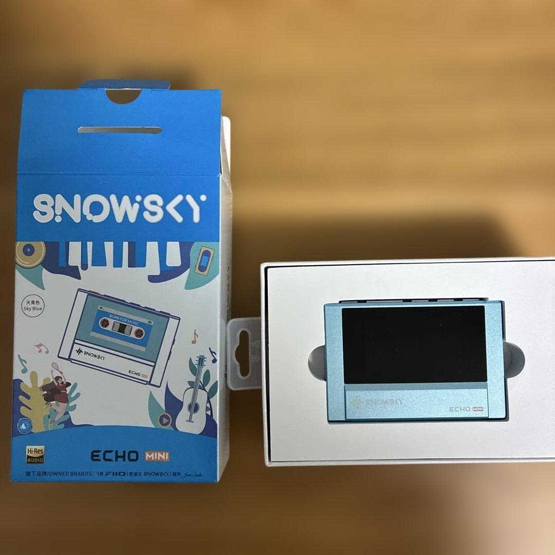 ポータブルプレーヤー Fiio sky echo mini skyblue