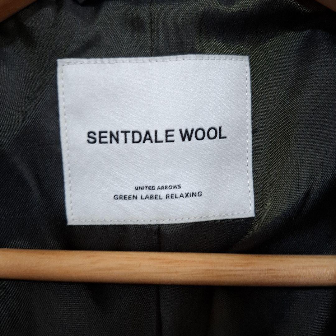 SENTDALE WOOL オリーブ色 カバーオール