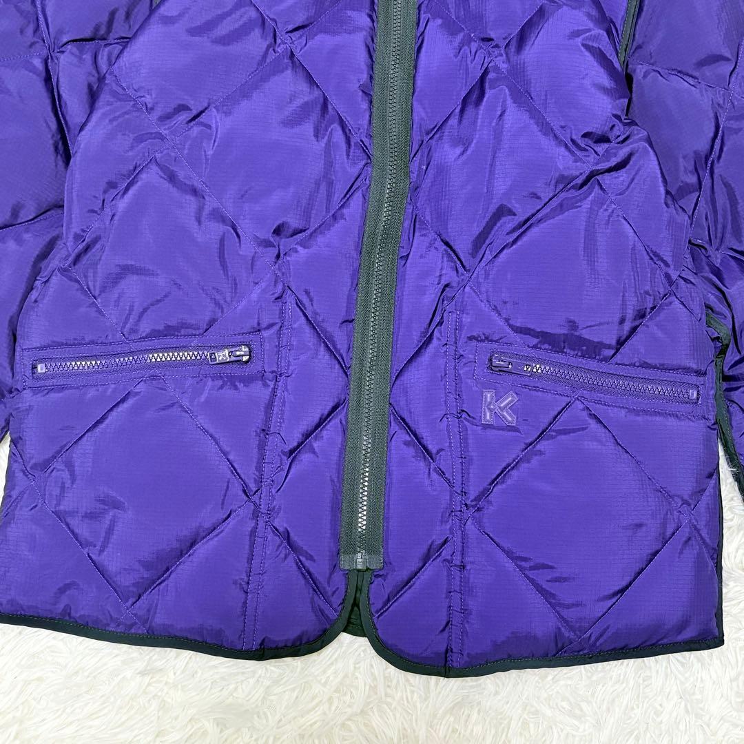 極美品★KENZO ケンゾー ダウンジャケット リバーシブル M相当 ネイビー