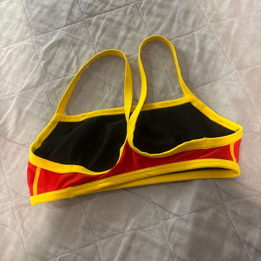 Speedo セパレート水着 レッド/イエロー