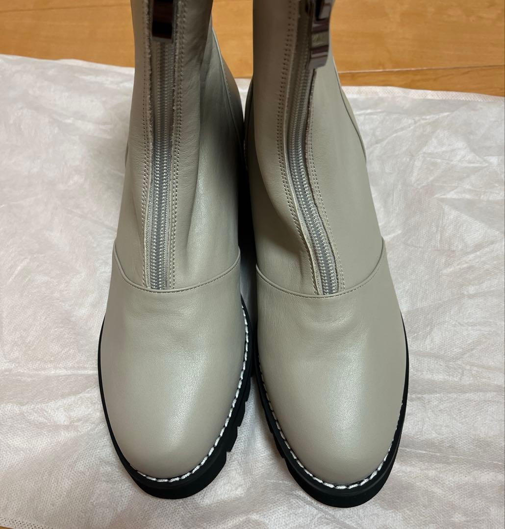 【新品・未使用】neue diffusion センタージップショートブーツ