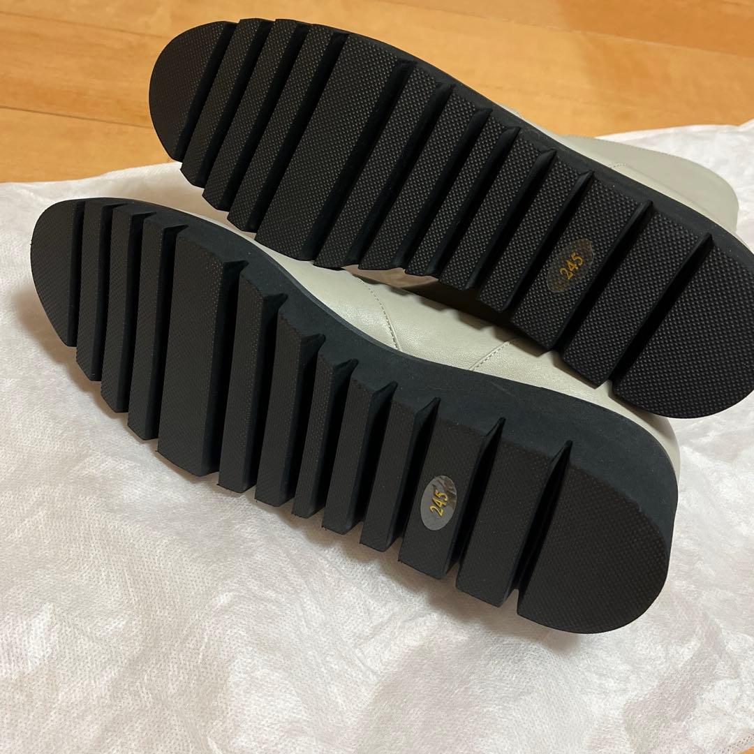 【新品・未使用】neue diffusion センタージップショートブーツ