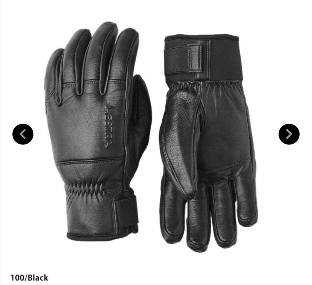 新品未使用品　HESTRA Omni サイズ8 BLK タグ付送料込み