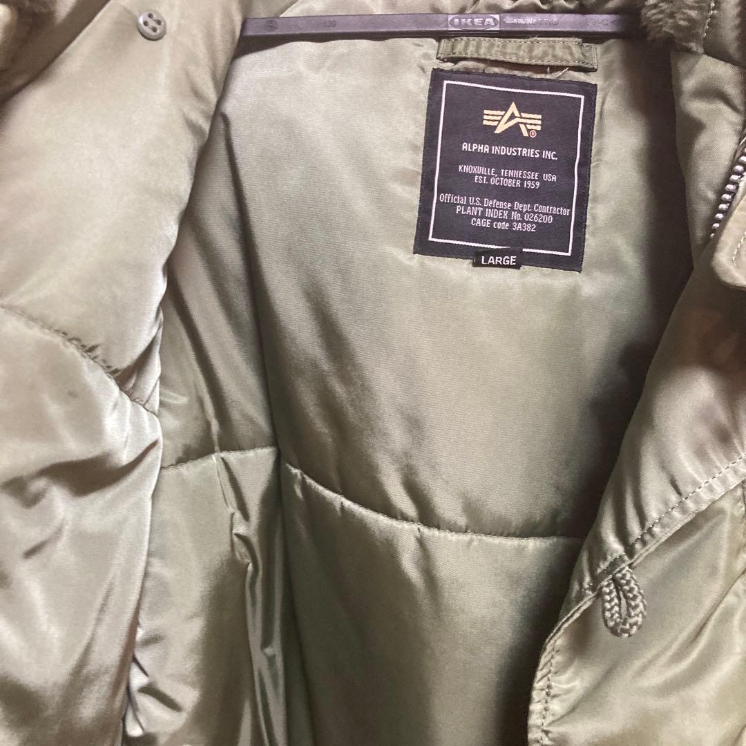 ALPHA N-3B フライトジャケット Lサイズ