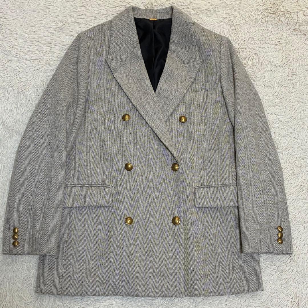 Mila Owen 2024AW ダブルジャケット 金ボタン