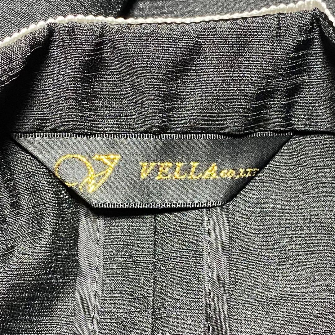 ★【新品タグ付】定価11万円 VELLA テーラードジャケット シースルー 40
