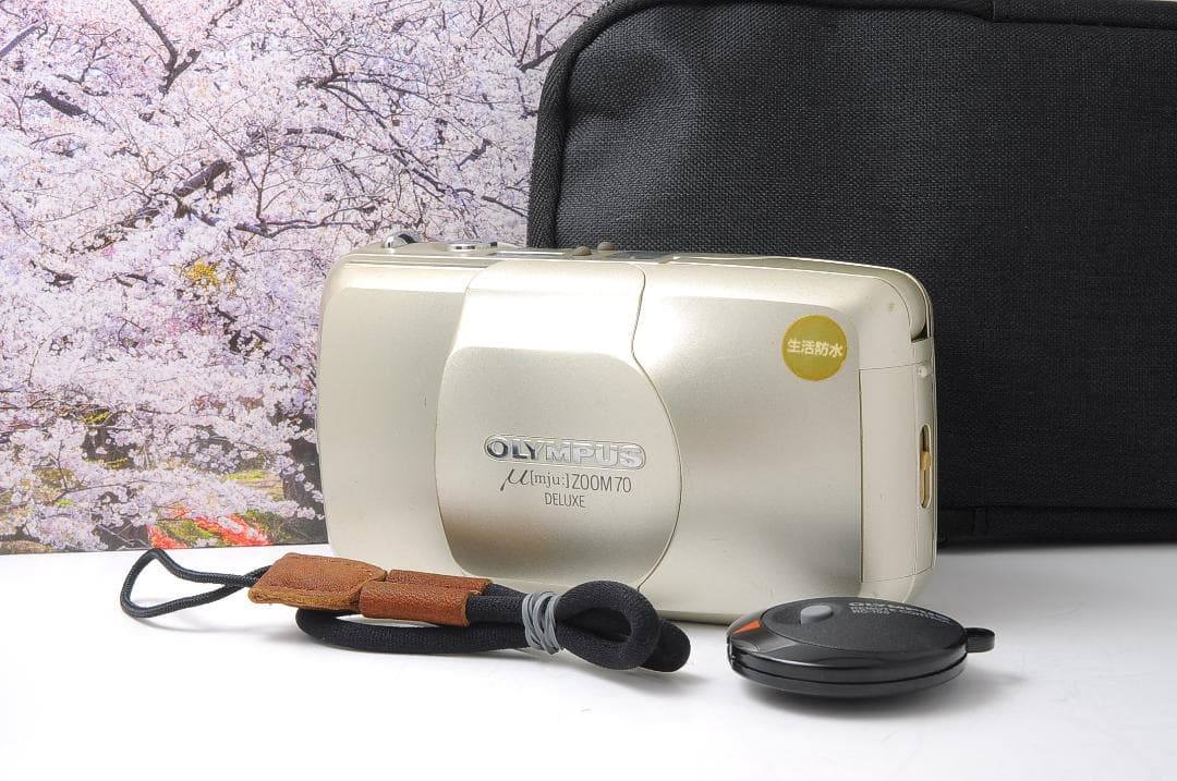 OLYMPUS μ ZOOM 70 DELUXE 防滴 動作品 コンパクトカメラ