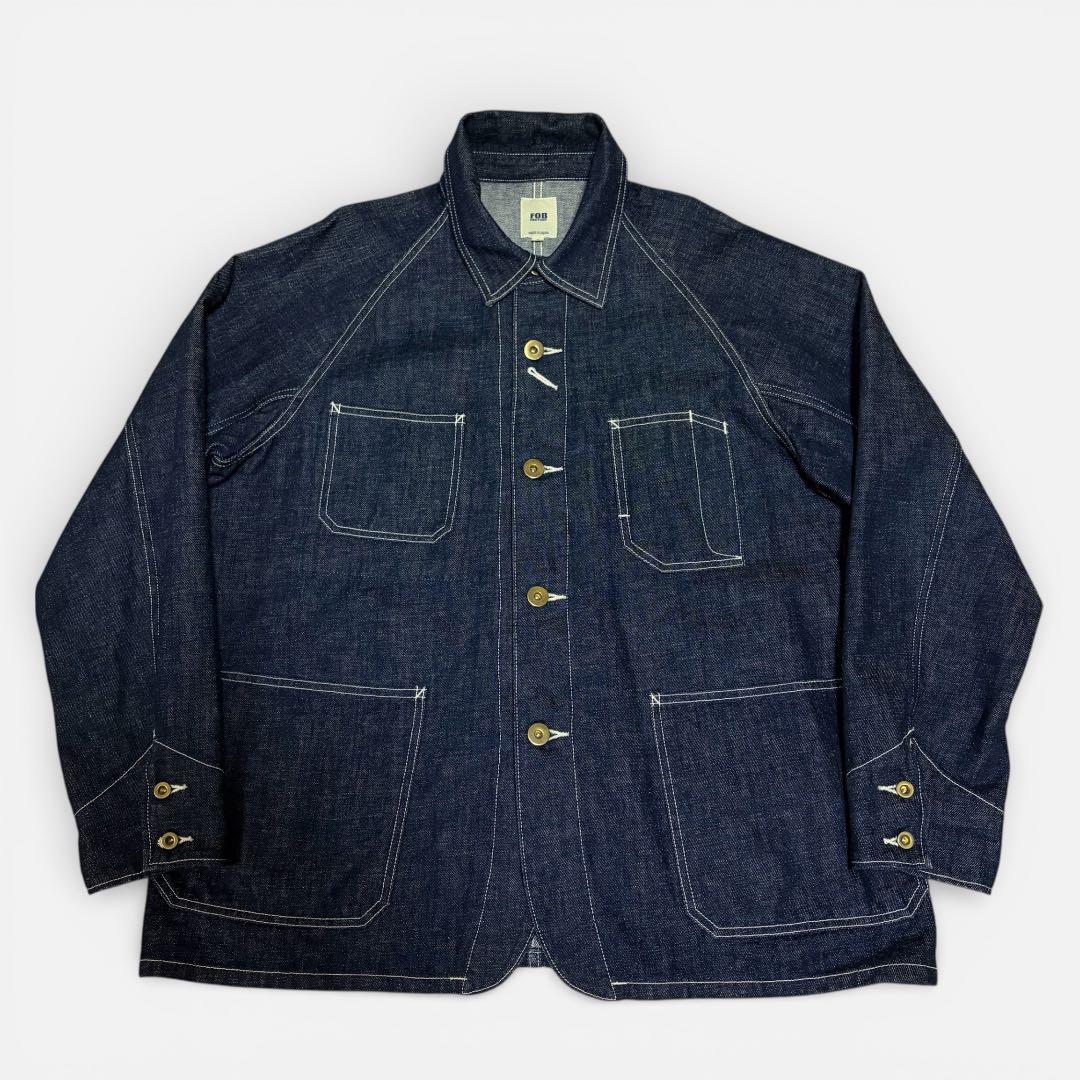 FOB FACTORY ヘンプデニム カバーオール Mサイズ 日本製 美品