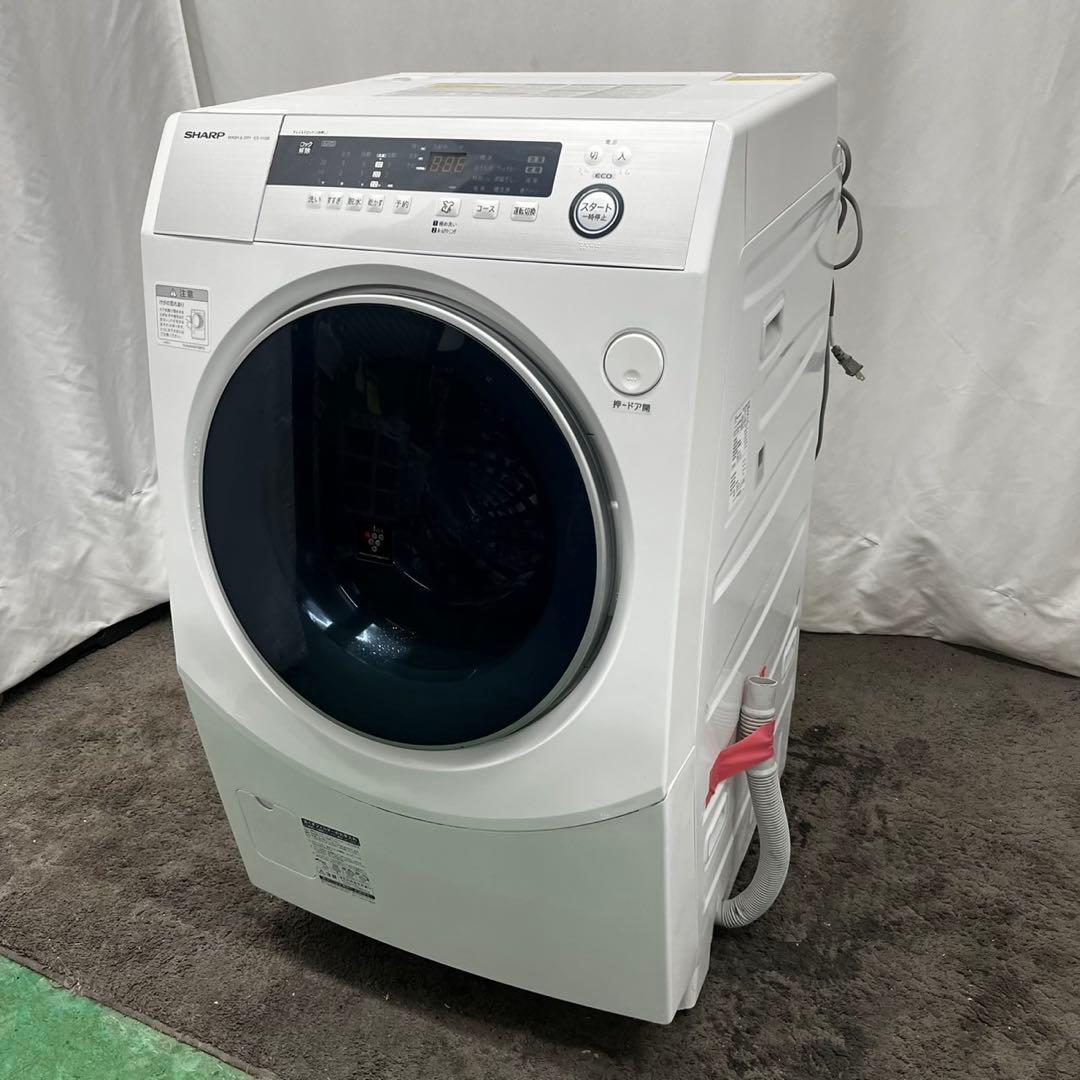 962⭕️ドラム式洗濯機　シャープ　大容量　10キロ　乾燥　安い　設置無料