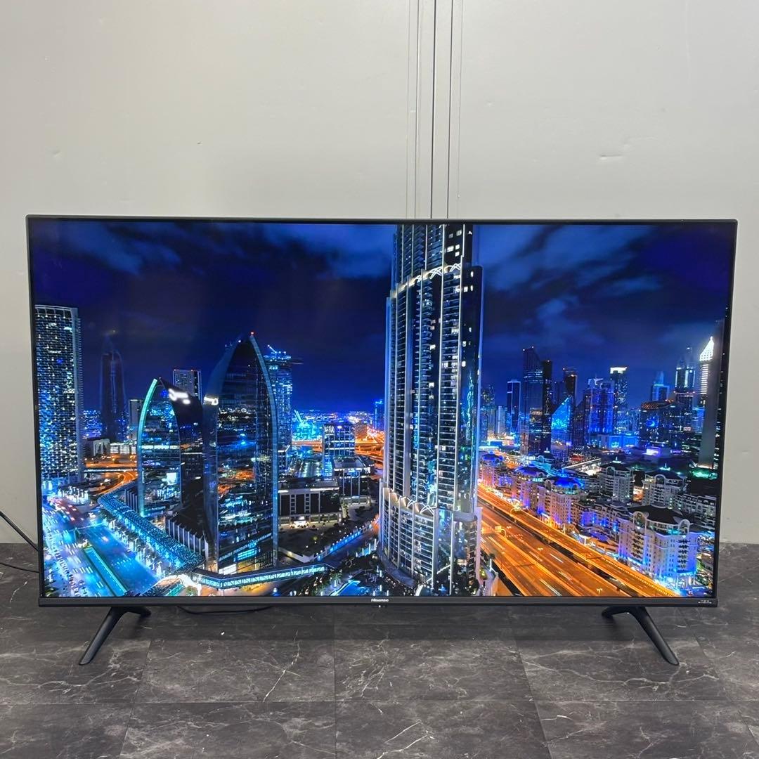 ∞原始人2021年製 4K対応 美品 ハイセンス 50V 50E65G