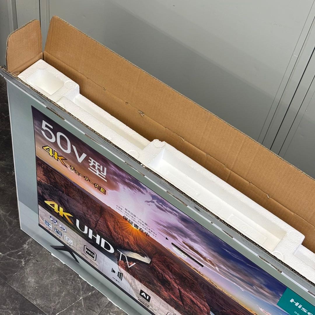∞原始人2021年製 4K対応 美品 ハイセンス 50V 50E65G