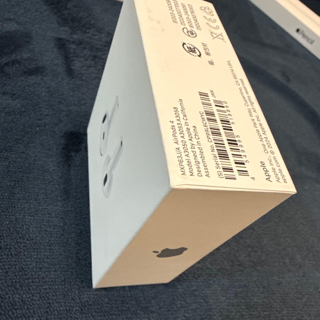 【新品・未開封】Apple AirPods 4（USB-Cケース）