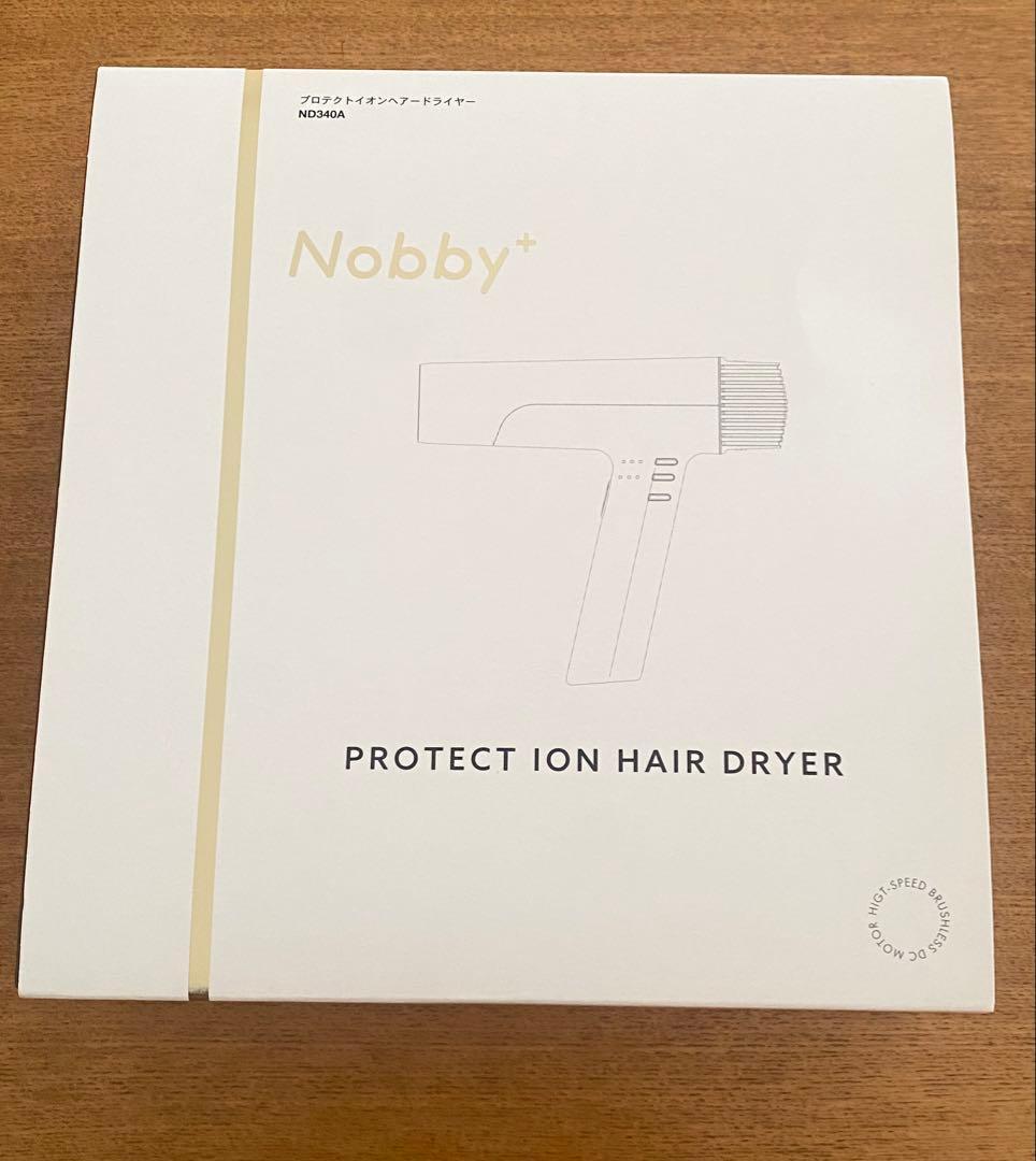 ◎美品 Nobby+ プロテクトイオンヘアドライヤー ND340A ホワイト