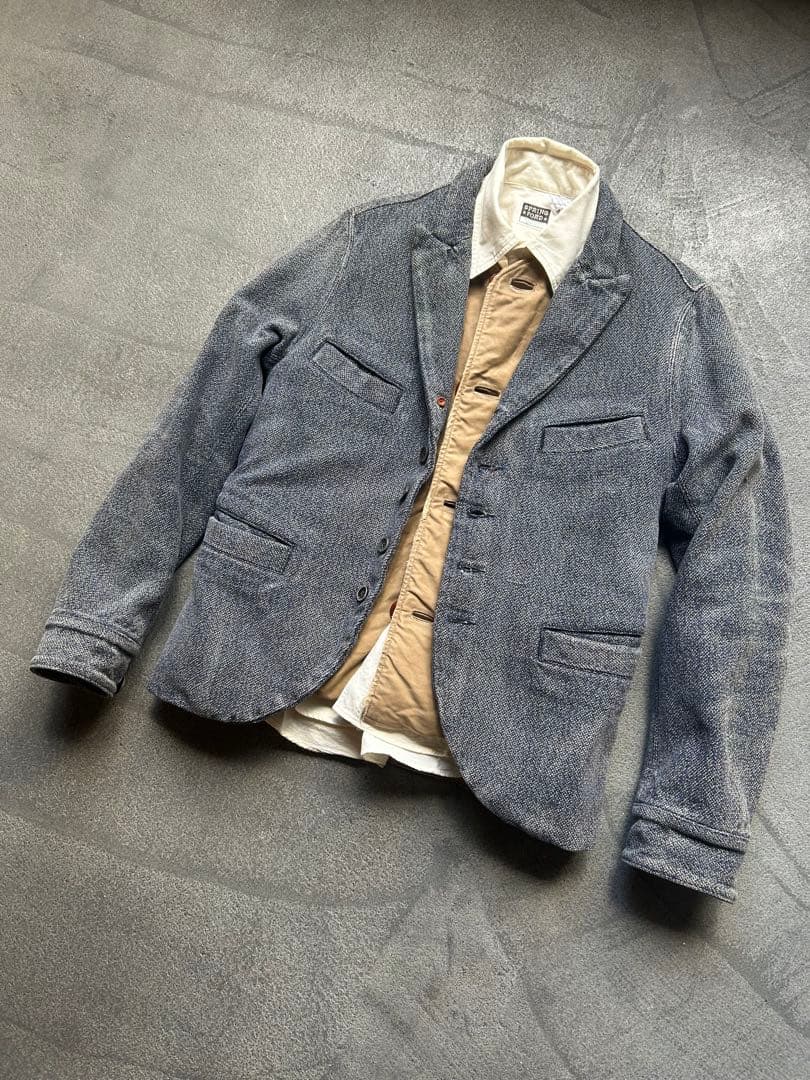 vintage KAPlTAL コットン織ジャケット　キャピタル