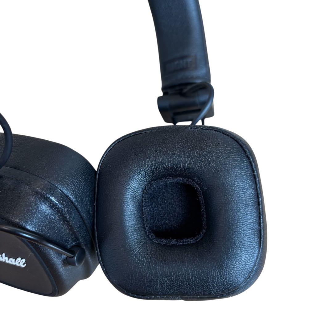 Marshall ワイヤレスオンイヤーヘッドホン Major Ⅳ ブラック