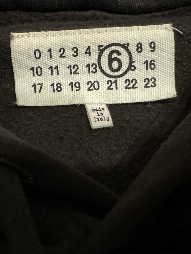 【美品】MM6 Maison Margielaビッグフード プルオーバーパーカー