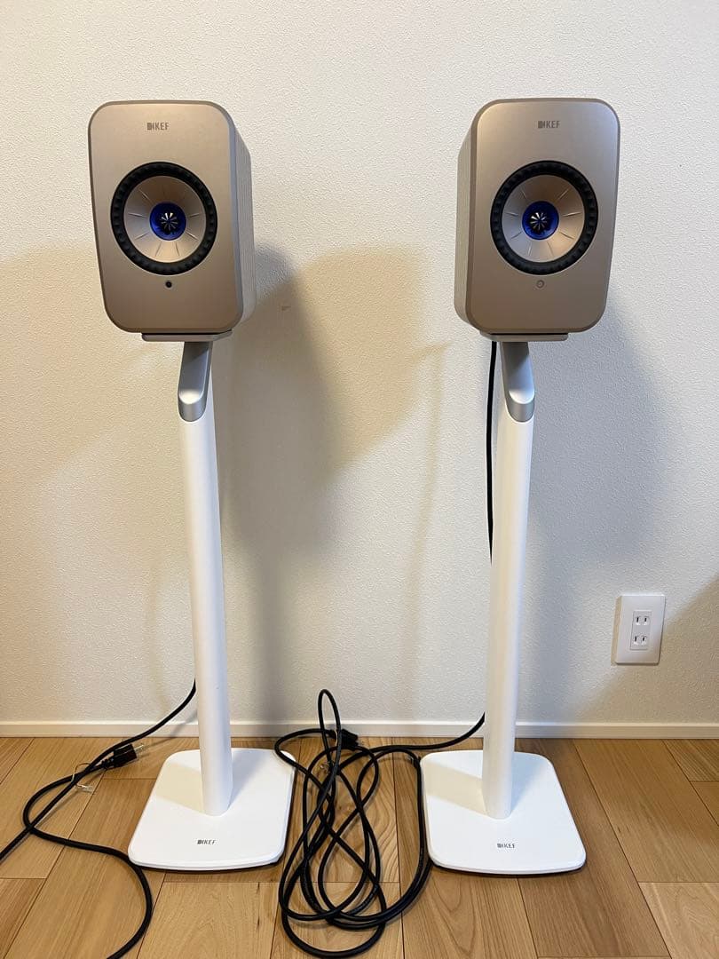 S1 フロアスタンド ホワイト KEF LSX専用 スタンド SP4014AA