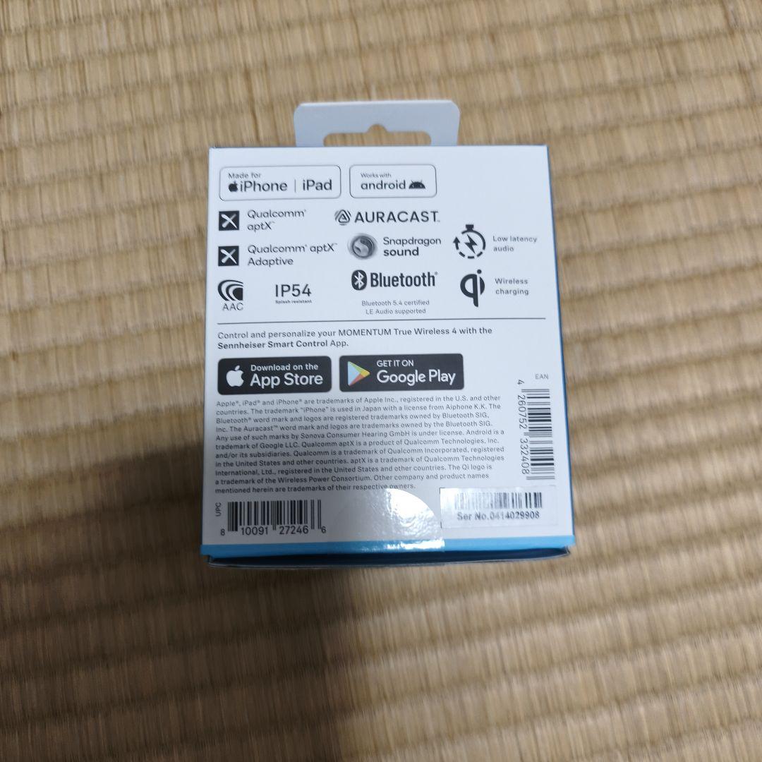 ゼンハイザーMOMENTUM True Wireless 4 グラファイト