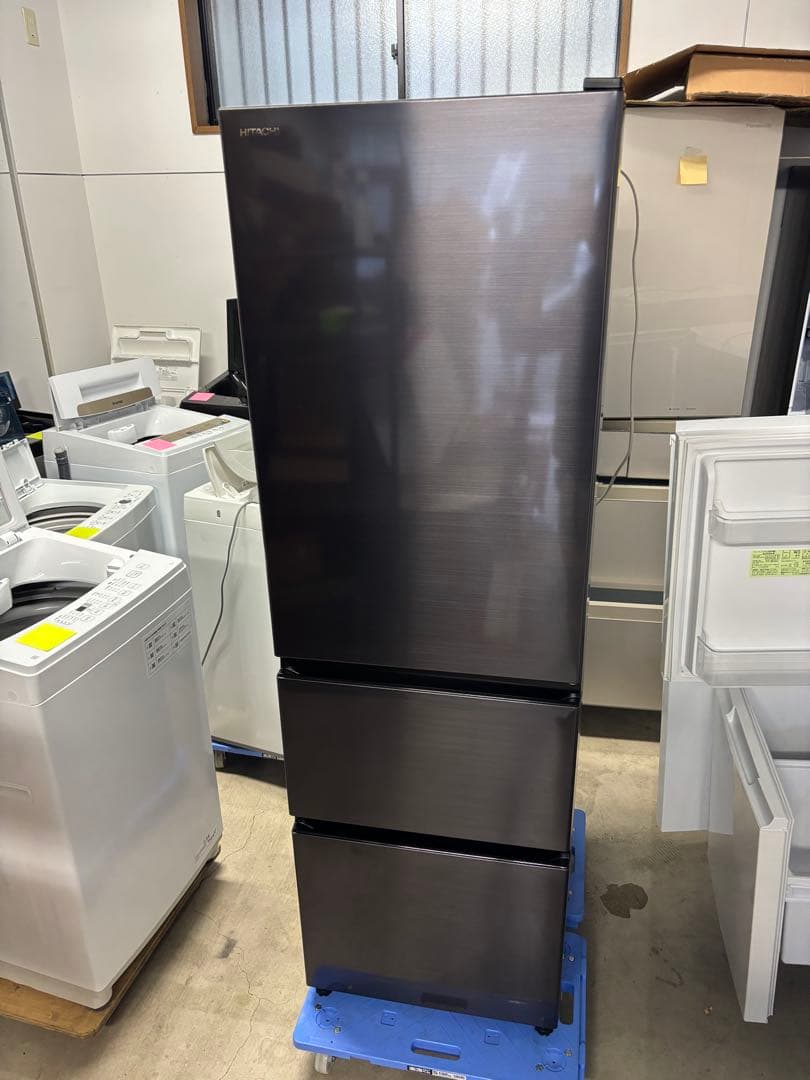 日立　R-V32RV（N) ノンフロン冷凍冷蔵庫　315L 2022年製