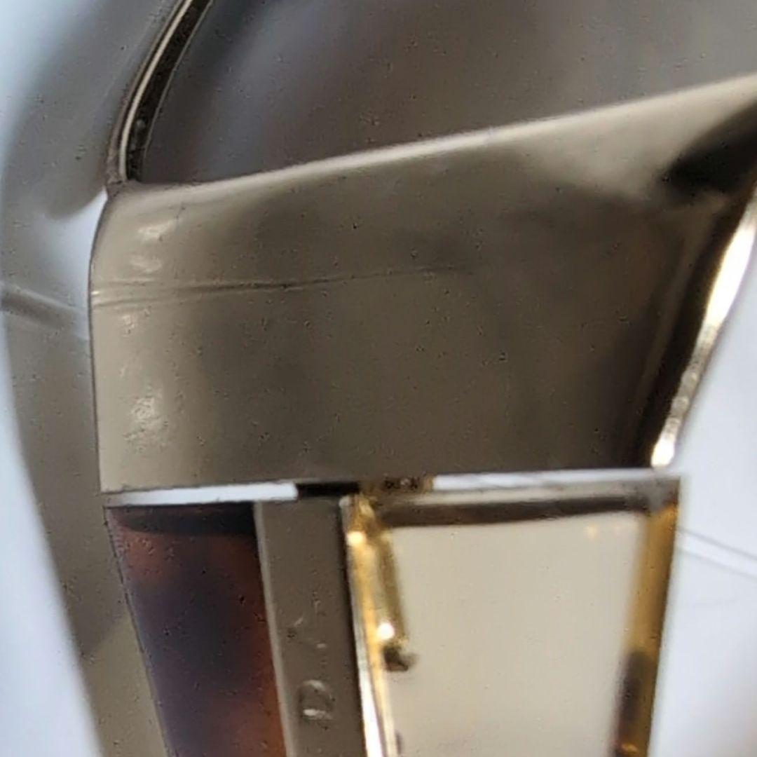 PRADA ゴールドカラーフレームメンズサングラス 度無し