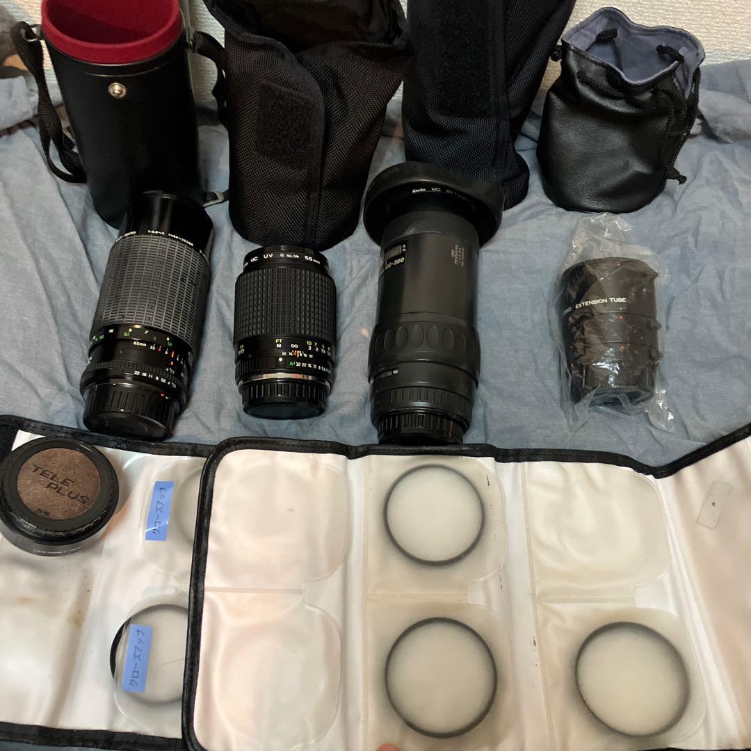 【豪華セット】PENTAX用名玉Bokina 90mmマクロ＆望遠ズーム2本＋α