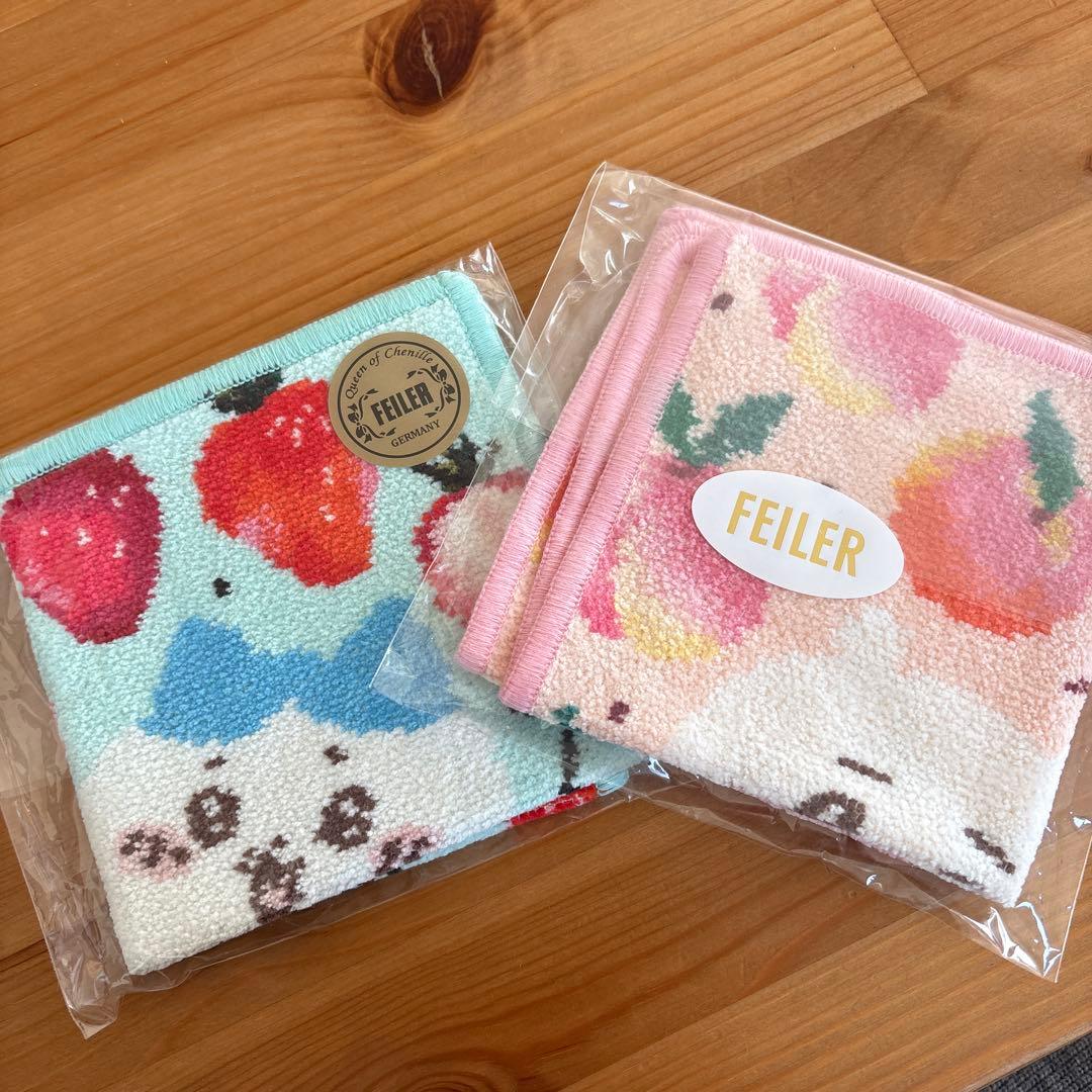 【新品未使用】FEILER ちいかわ ハチワレ 2枚セット