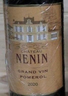 シャトー・ネナン 2016、2020