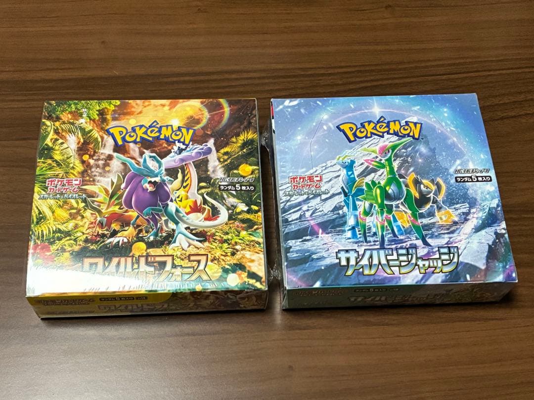 ワイルドフォース box シュリンク付き　サイバージャッジboxシュリンク付き