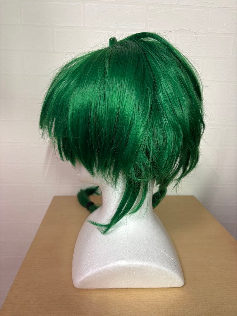 値下げ中✨にじさんじ 緑仙 コスプレ 衣装 ウィッグ　アイブロウペンシル　下地