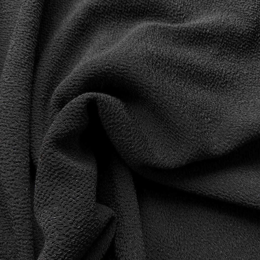 【詩仙堂 BY HITOSHI】シャツワンピース くるみ釦 前開き ちりめん