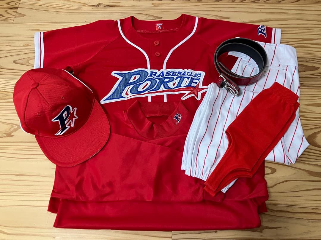 ※ロッキー　ポルテ　ベースボールスクール　ユニフォーム6点セット