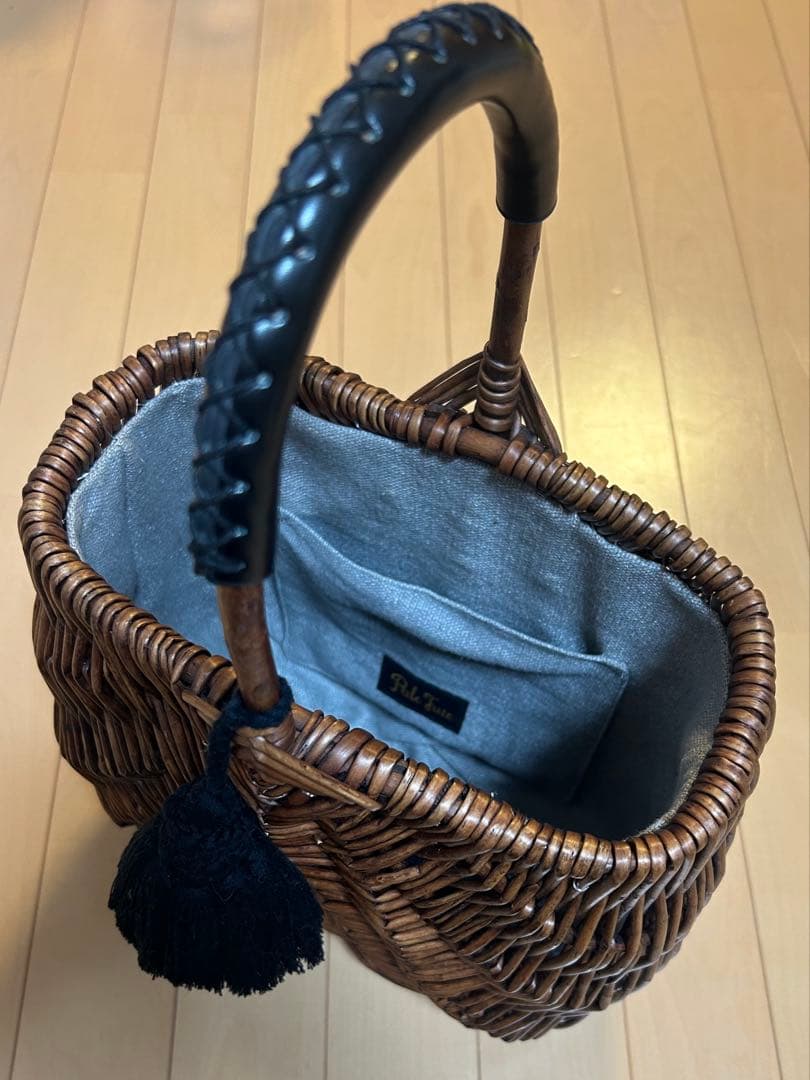 PaleJute ペールジュート weekend basket カゴバッグラージ