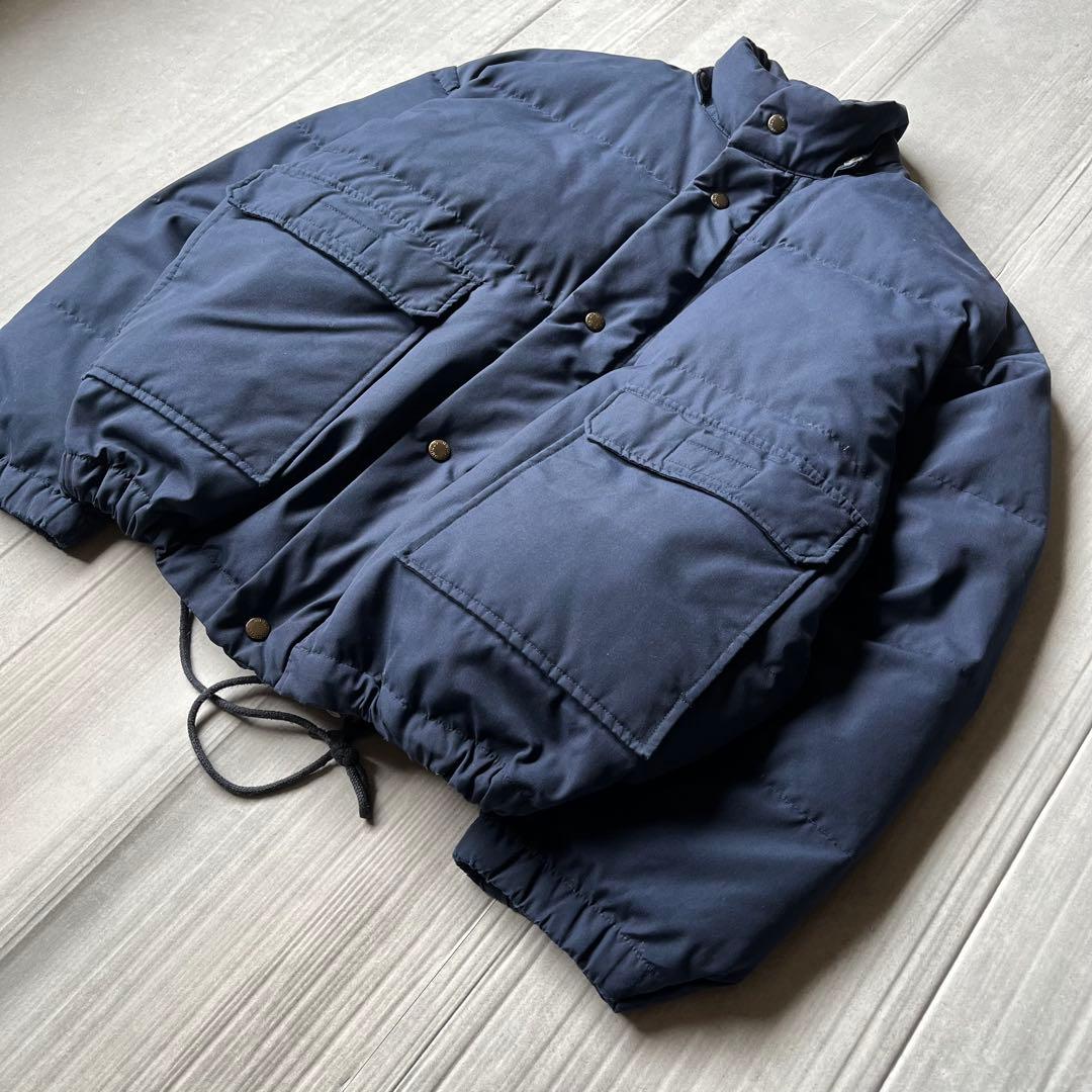 希少 OLD UNIQLO 80s 90s ダウンジャケット 短丈 L 初期タグ