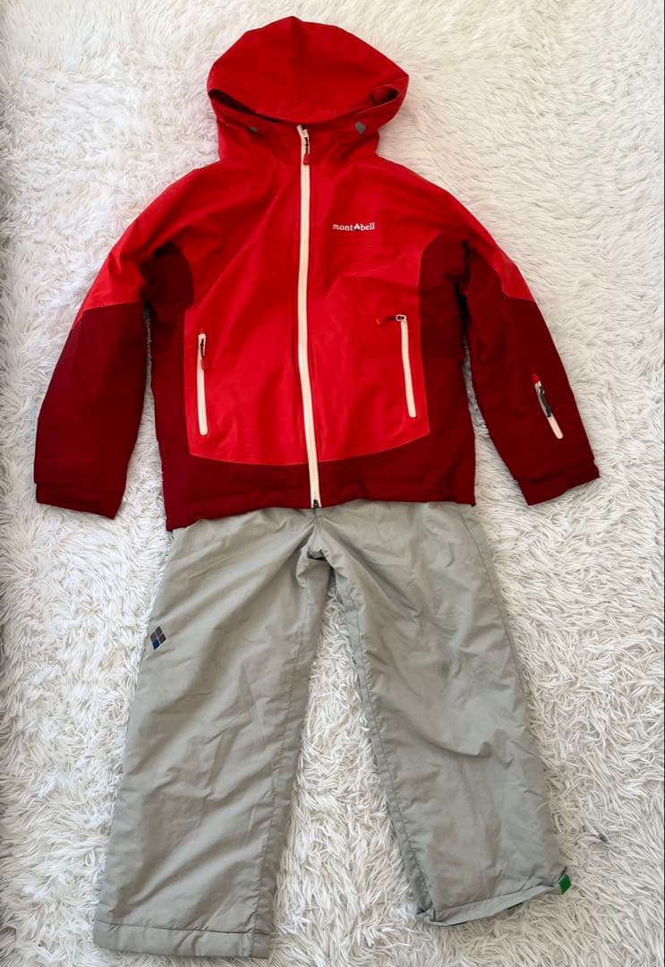 モンベル　子供用　スキー　スノボウェア