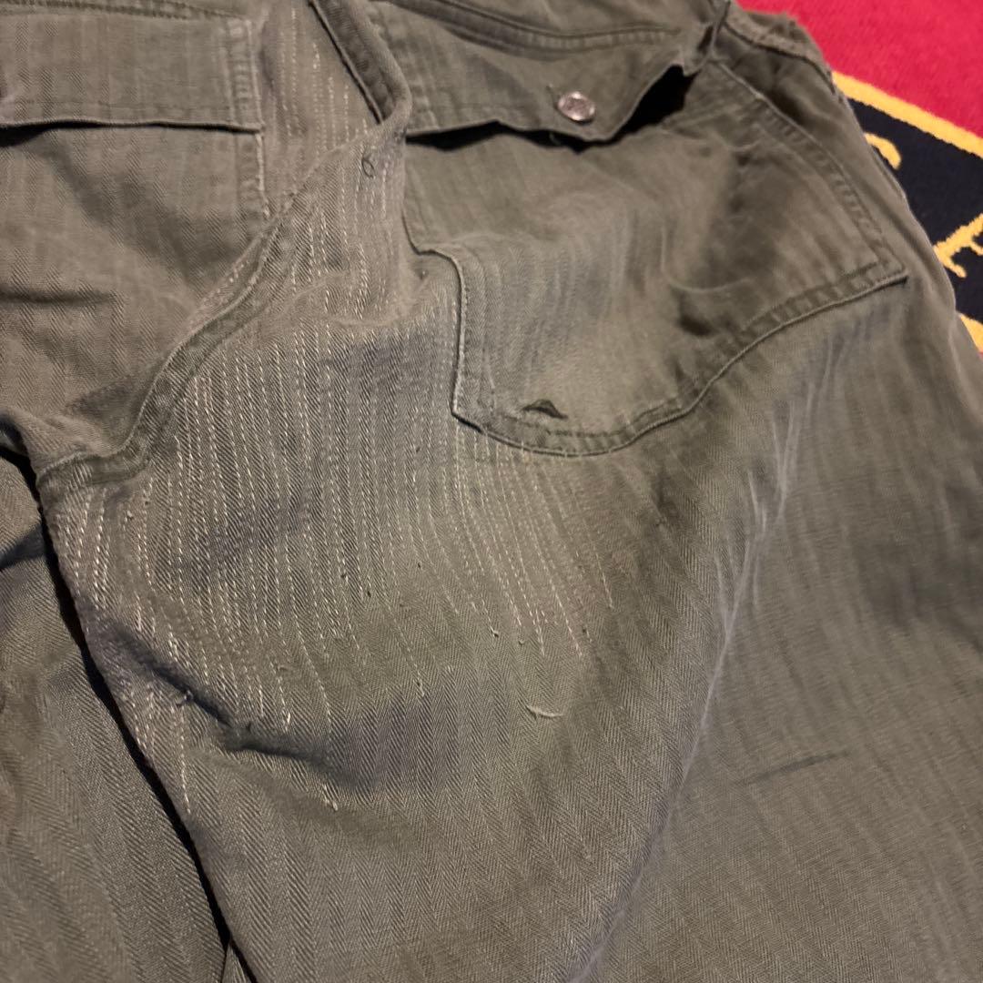 激レア40s usarmy m47 ベイカーパンツ 13スター　雰囲気系　襤褸