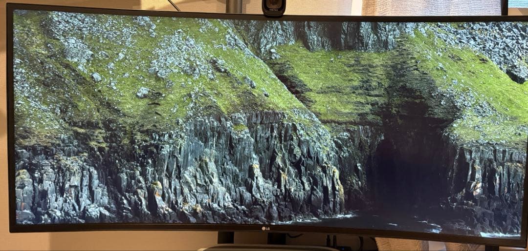 あ*い様 VGP2024金賞　無輝点保証1年付き　LG 40WP95C-W 曲面