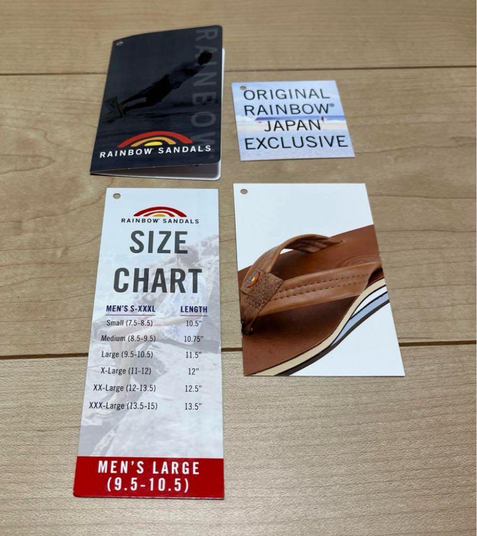 RAINBOW SANDALS ベイクルーズ別注レインボーサンダルL27.5