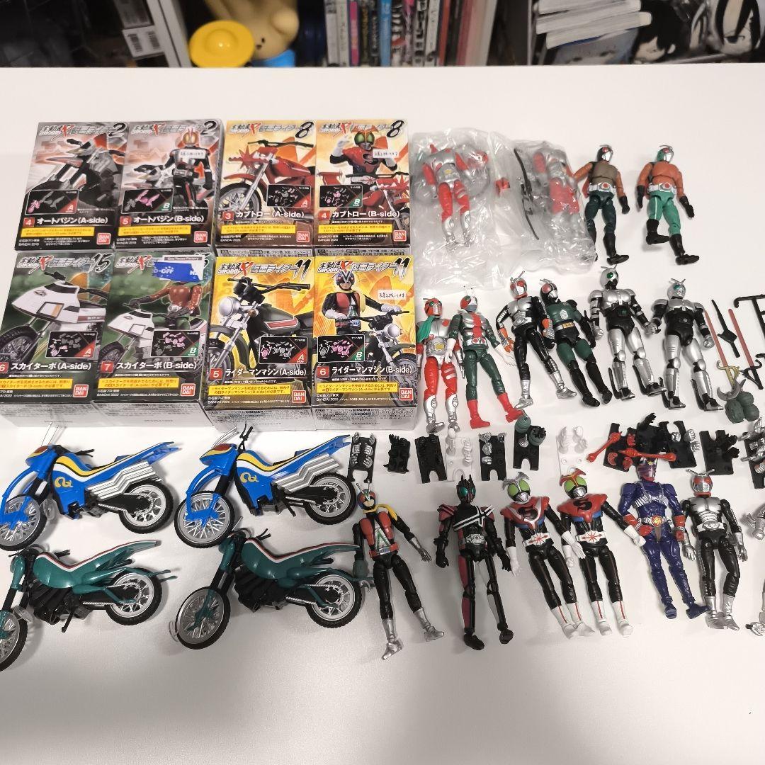 SＨODO　仮面ライダー　まとめ売り　フィギュア　バイク