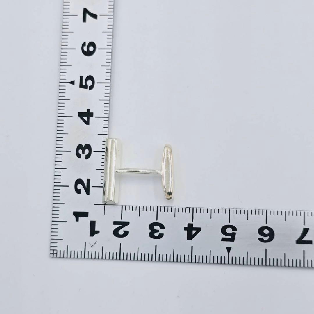 ★BVLGARI★ カフリンクス ロゴ SV925 シルバー.