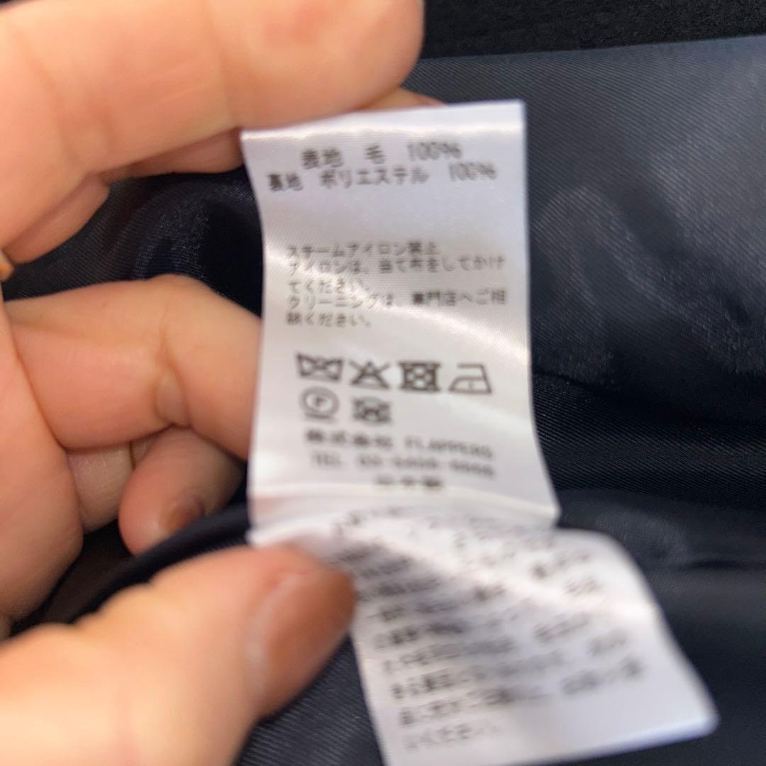 ticca 今季ピーコート　ネイビー