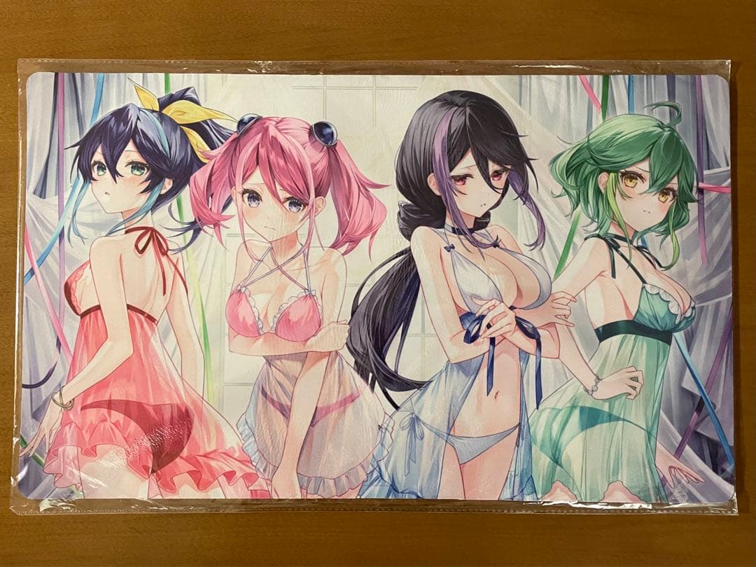 遊戯王 ナイトドレス 柚子シリーズ プレイマット・スリーブ新品未開封