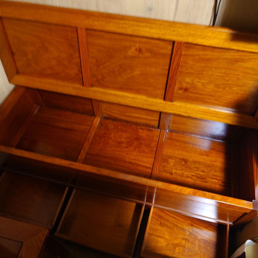 【ウラン⑤】囲炉裏　ダイニングテーブルセット（5〜6人掛）用の椅子一脚④