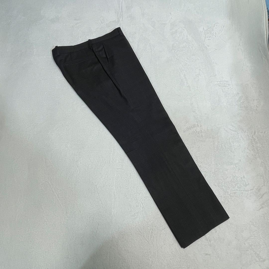 スーツセレクト グアベロ 社製 フランネル スーツ セットアップAB5 チェック