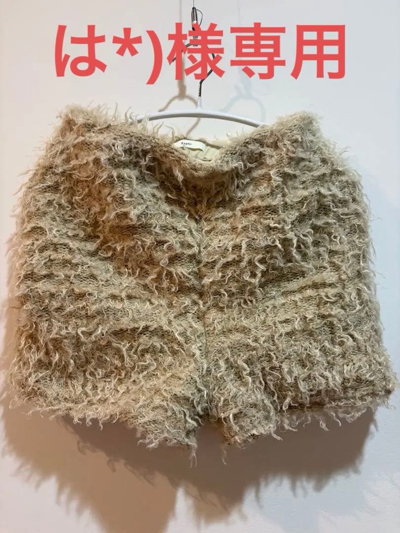 【は*)】Eàphi FLUFFY SHORT PANTS