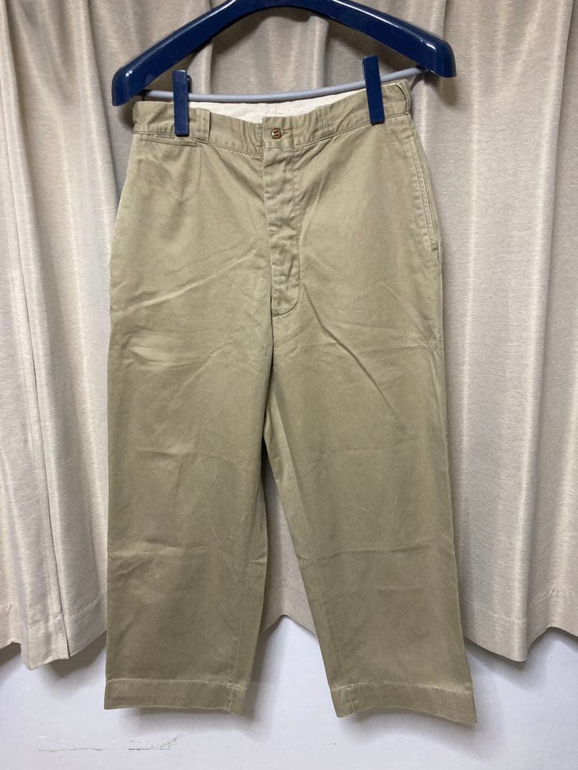 アメリカ軍　チノパン　トラウザー　ヴィンテージ