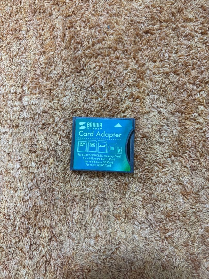 N*n様 EOS 7D CFカード→SDカード変換カード付き