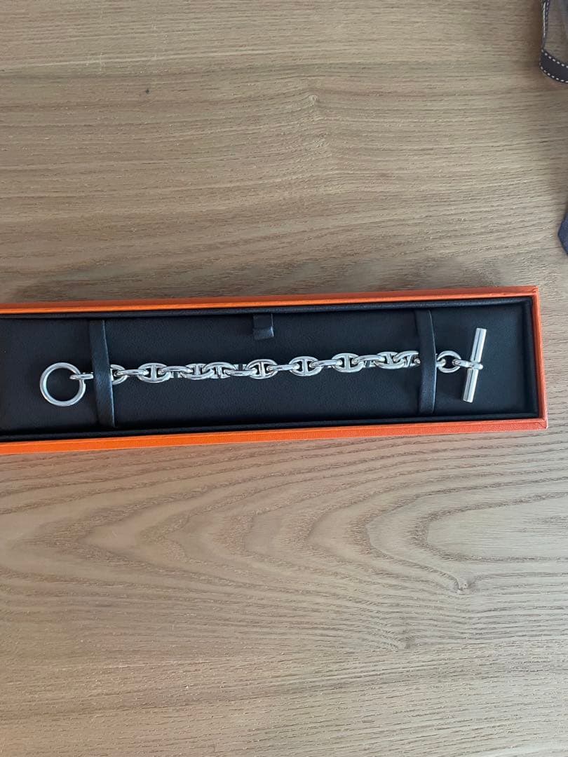 【美品】HERMES シェーヌダンクル PM17 Chaine d'Ancre