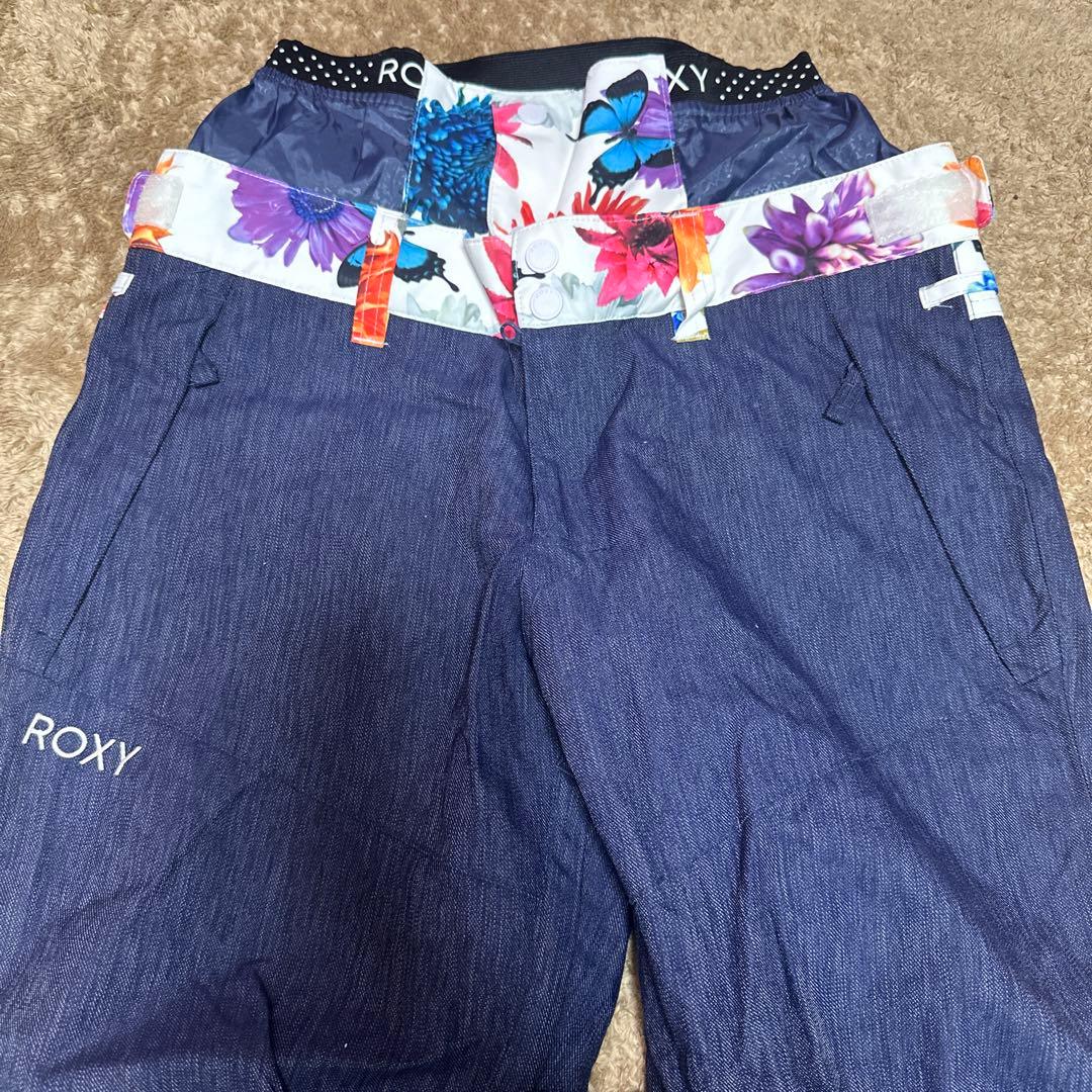 【ROXY 】花柄 蜷川実花コラボ スノーボードウェア上下セット